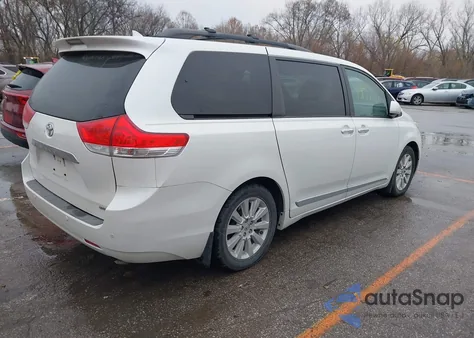 2011 Toyota Sienna Limited V6 from USA, damaged, VIN 5TDYK3DC9BS081552